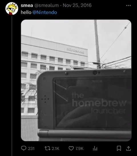 Hello Nintendo Homebrew Launcher