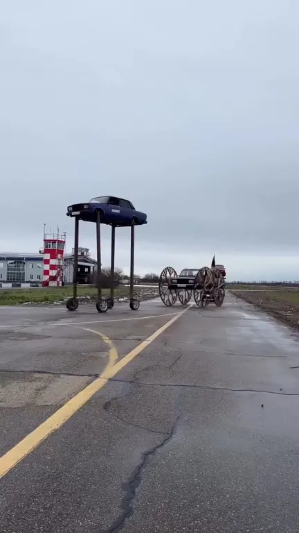 Cars Performing Absurd Stunts