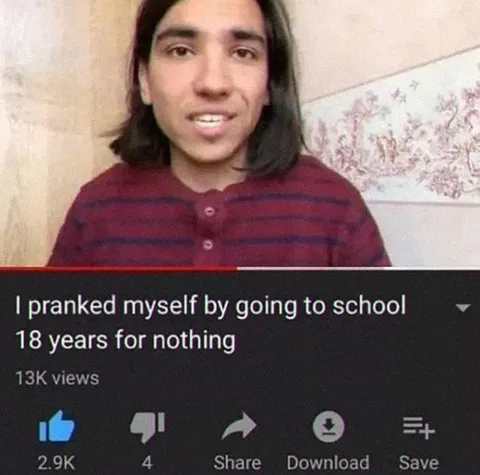 I Pranked Myself by Going to School