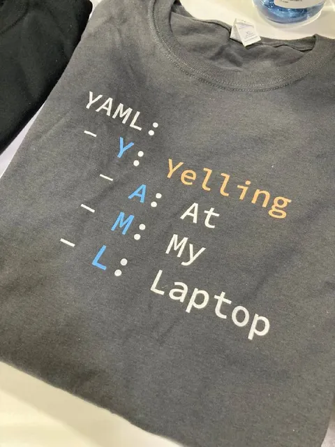 YAML Yelling at My Laptop