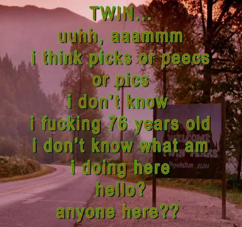 Confused 76-Year-Old Twin