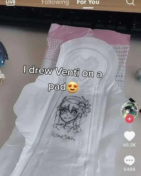 I Drew Venti on a Pad