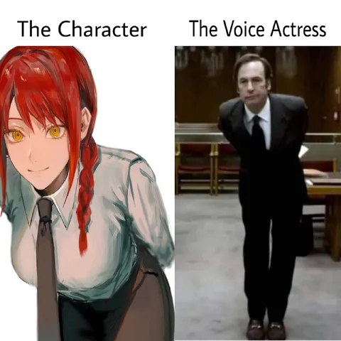 Makima and Her Voice Actress