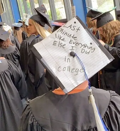 College Graduation Grade Joke