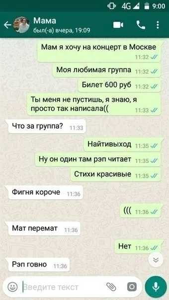Мама не понимает рэп