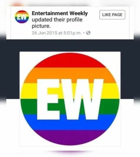 Entertainment Weekly Pride Logo