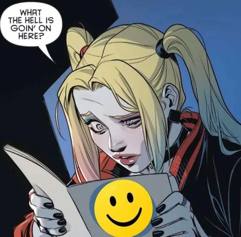 Harley Quinn Is Confused