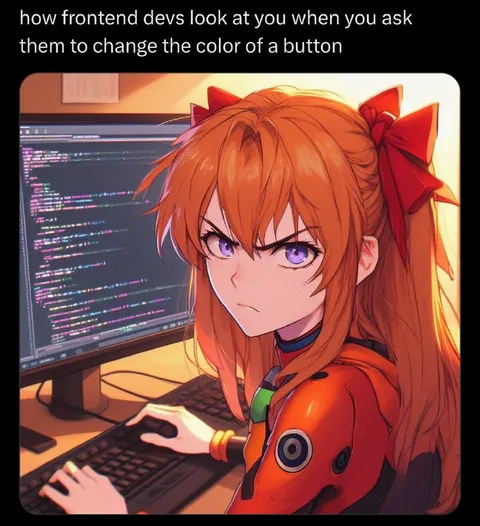 Frontend Dev Changes Button Color