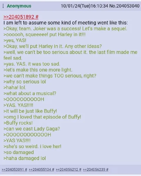 Joker Sequel Musical Meeting
