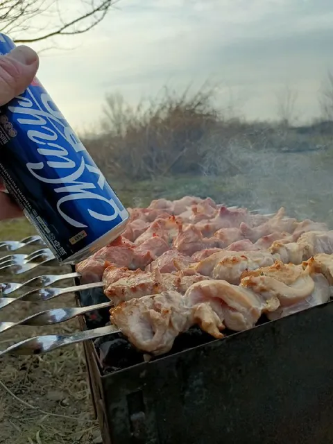 Кола для шашлычной эстетики