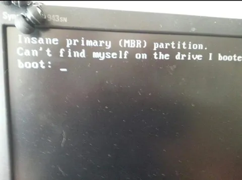 Linux Cannot Find Itself
