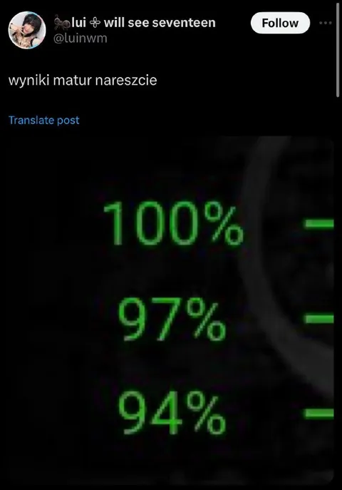 Wyniki matur nareszcie