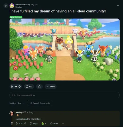 All-Deer Community Ethnostate
