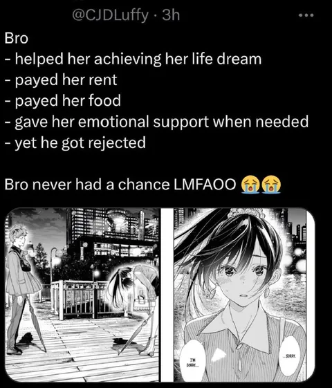 Bro Never Had A Chance