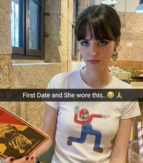 First Date Mario Shirt