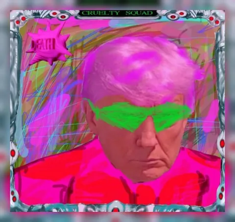 Neon Trump Cruelty Squad