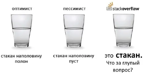 Стакан наполовину полон