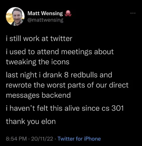 Eight Red Bulls at Twitter