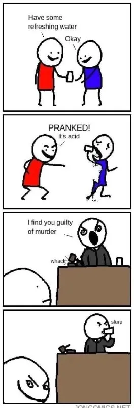 Pranked With Acid Water