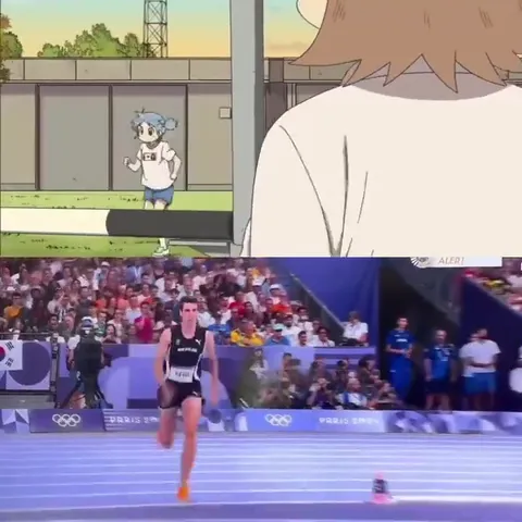 Anime High Jump Meets Olympic Reality