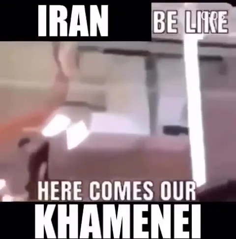 Iran Be Like: Here Comes Khamenei