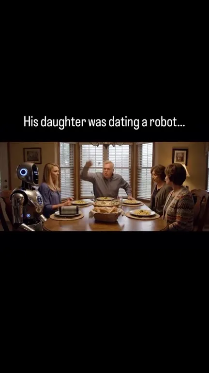 Daughter Brings Home a Robot