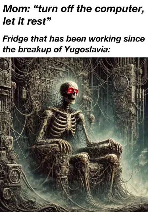 Fridge Working Since Yugoslavia