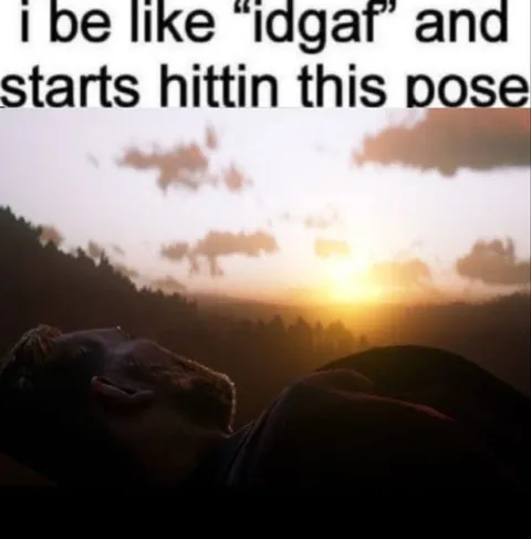 Starts Hittin This Pose