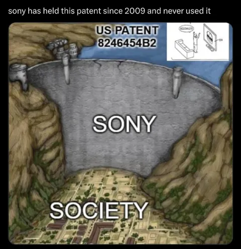 Sony Has Held This Patent Since 2009