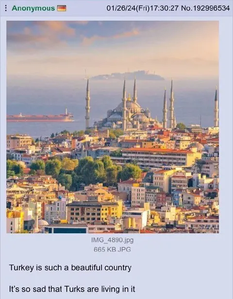 Beautiful Turkey, Sad Turks