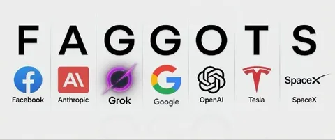 Tech Giants Spell FAGGOTS