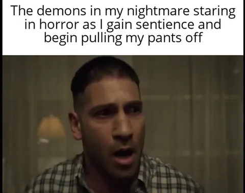 Demons Watching Me Undress