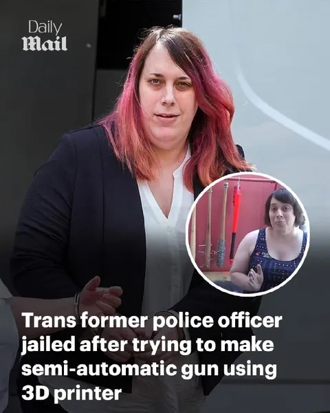 Trans Former Police Officer 3D Gun
