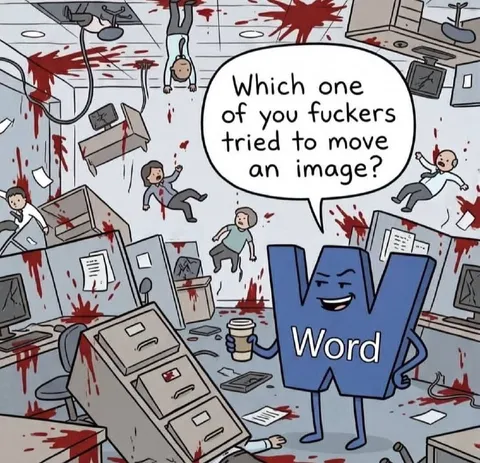 When Word Moves an Image