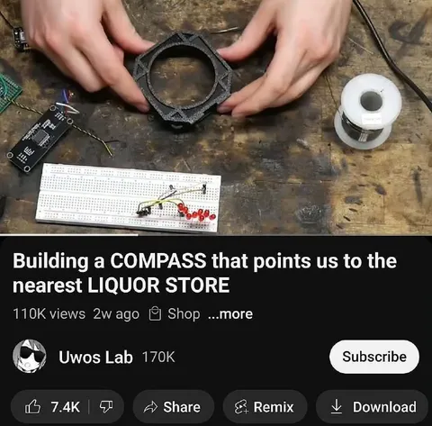 Compass to the Nearest Liquor Store