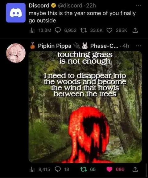 Touching Grass Is Not Enough