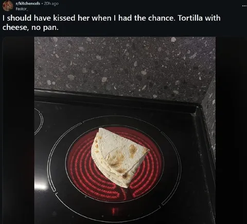 Tortilla with No Pan