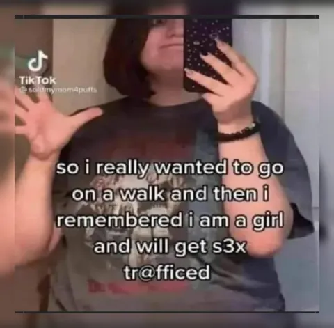 Girl Afraid to Go Outside