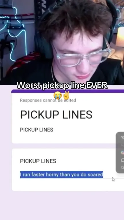 Worst Pickup Line Ever