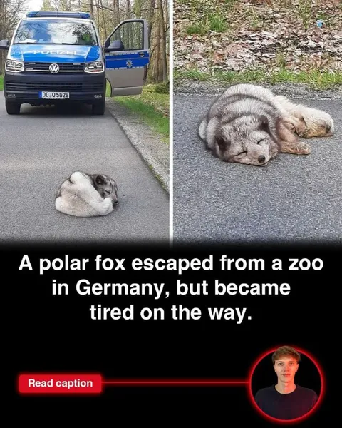 Tired Polar Fox Escape