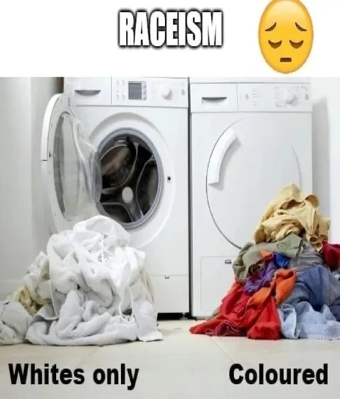 Whites Only Coloured Laundry