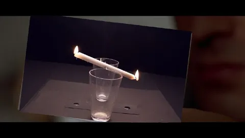 Свеча, которая держится сама