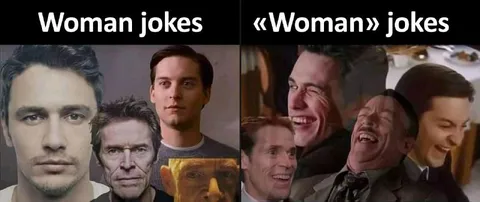 Woman Jokes vs “Woman” Jokes