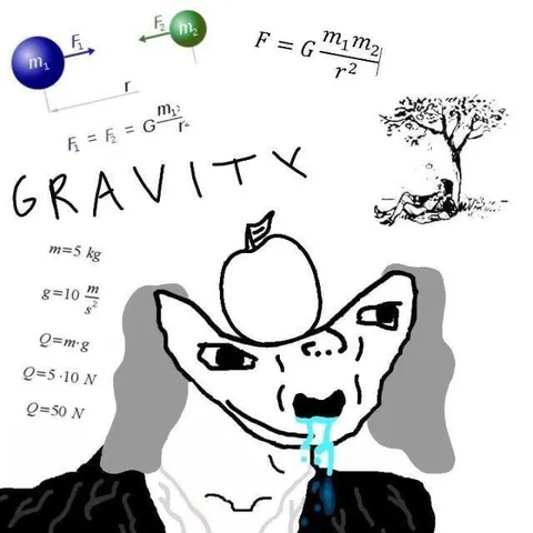 Gravity Makes the Cat Cry