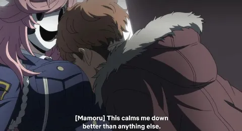 Mamoru Calms Down This Way