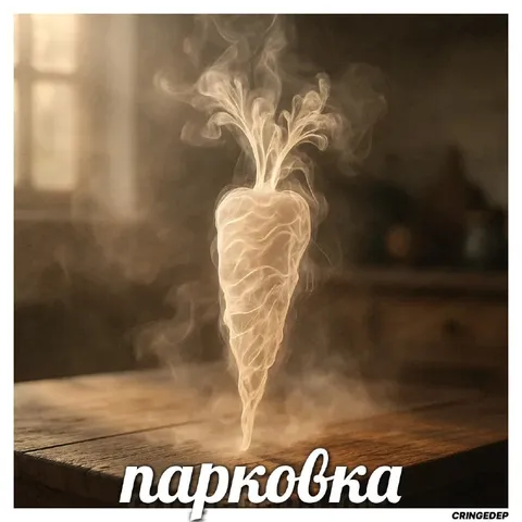 Парящая морковка на парковке