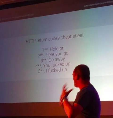 HTTP Return Codes Cheat Sheet