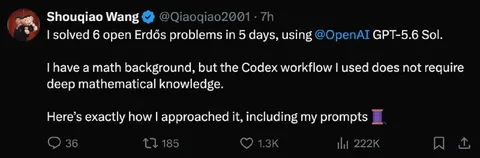 Six Erdős Problems in Five Days