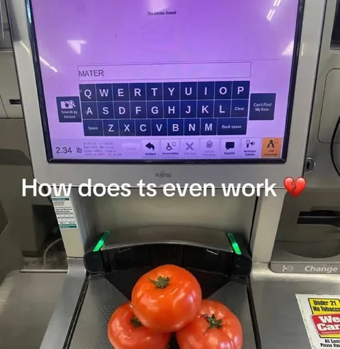 Tomatoes Confuse the Self-Checkout