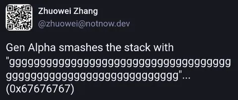 Gen Alpha Smashes the Stack